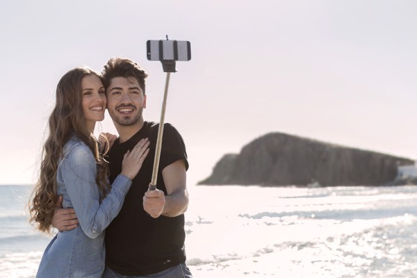 Selfie Stick Self - White