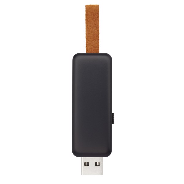 Light-up USB - Solid black / 32GB