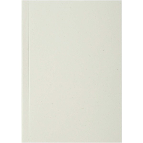 Novella Austen A6 recycled soft cover notebook - 50 sheets - Ivory White