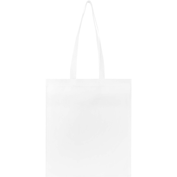 EcoSeal GRS recycled nonwoven convention tote bag 6L - White