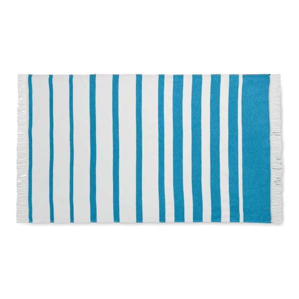 SEAQUAL® hammam towel 100x170 Wave - Turquoise