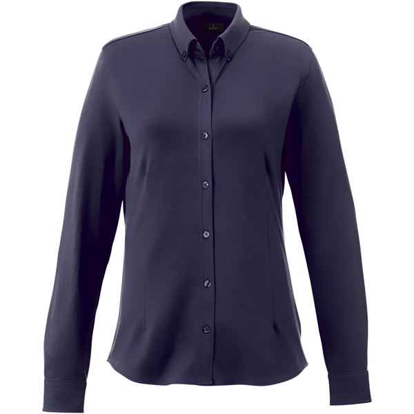 Bigelow Langarm Bluse - navy / L