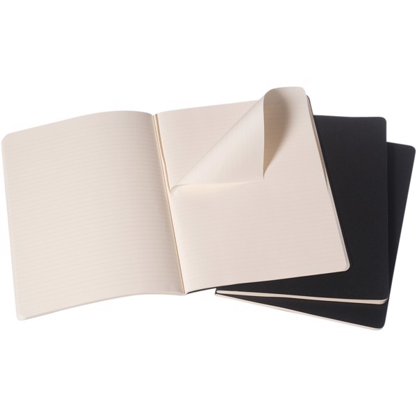 Moleskine Cahier Journal XL - ruled - Black