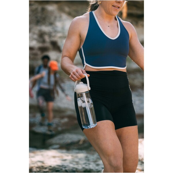 Camelbak® Thrive Flip 740 ml Tritan Renew water bottle with flip straw - Transparent Clear