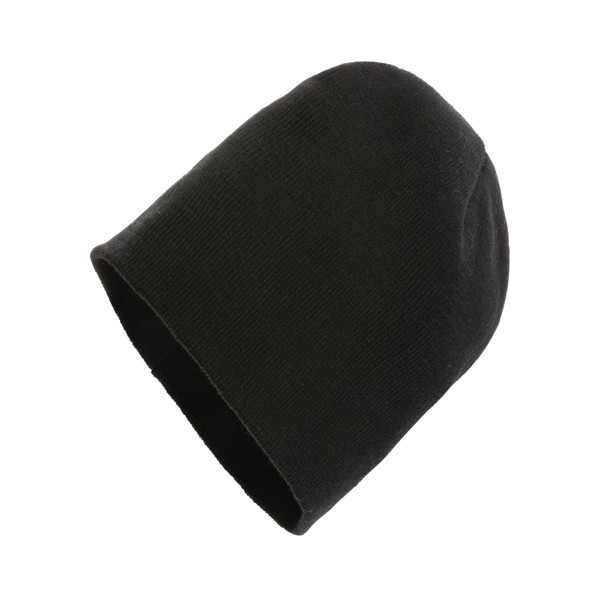 Impact AWARE™ classic beanie with Polylana® - Black