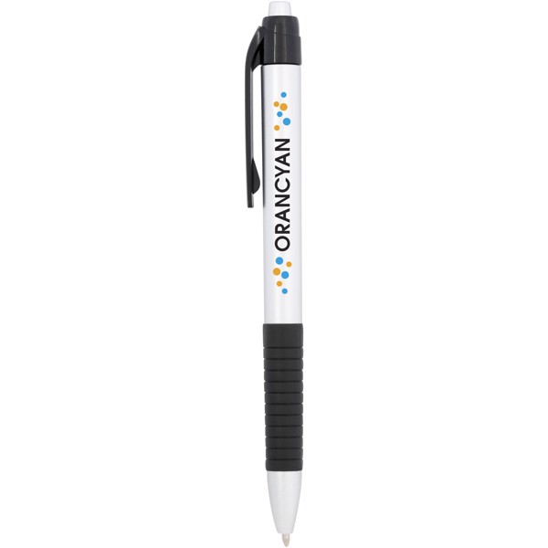 Spiral ballpoint pen - Silver