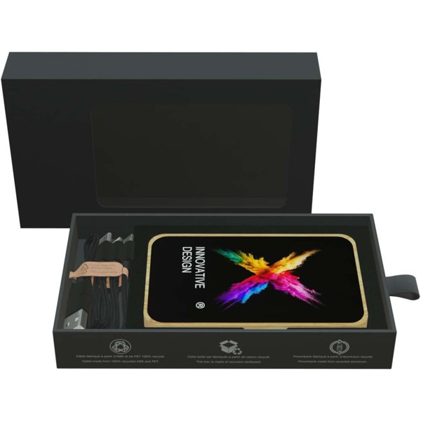 SCX.design P26 15W 5000 mAh wooden MagSafe power bank