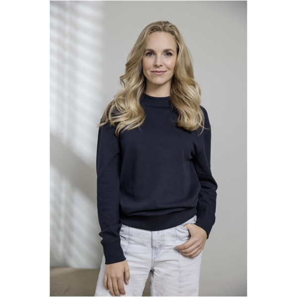 Jet unisex Aware™ recycled crewneck sweater - Black / S