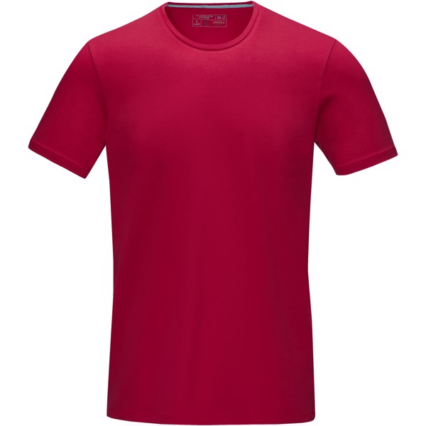 Balfour pánské organic tričko s krátkým rukávem - Červená s efektem námrazy / 3XL