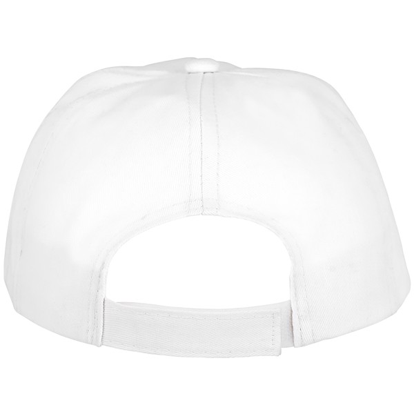 Feniks kids 5 panel cap - White