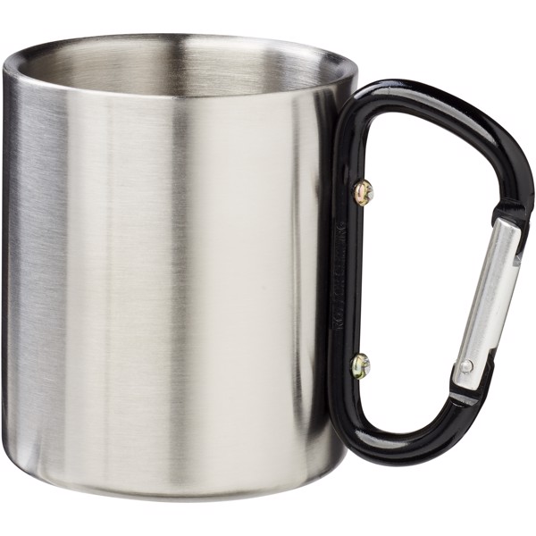 Taza isotérmica de 200 ml con mosquetón "Alps"