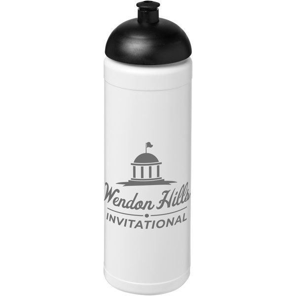 Baseline™ Plus Bidón deportivo con Tapa Dome de 750 ml - Blanco / Negro intenso