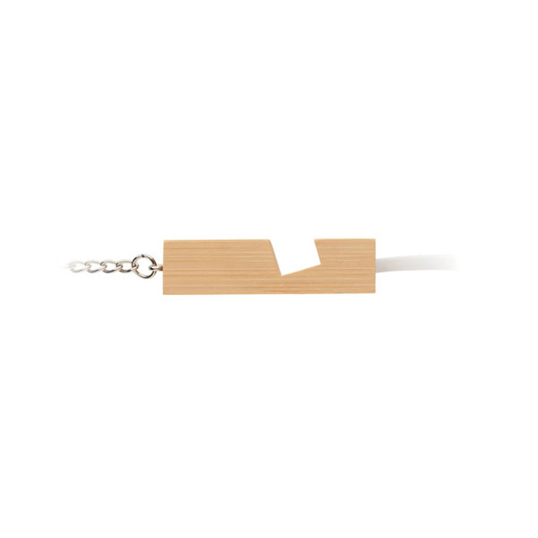 Bamboo key ring and stand Clauerc