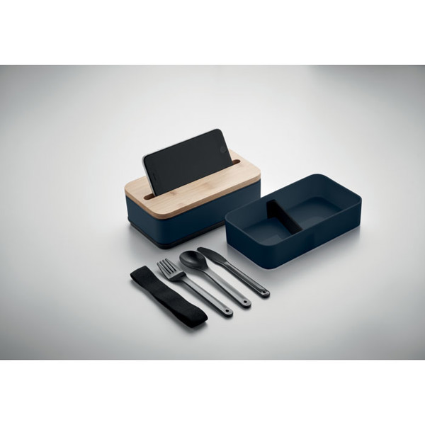 PP lunch box Wint - White