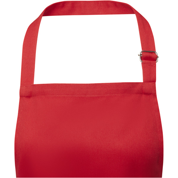 Andrea 240 g/m² apron with adjustable neck strap - Red