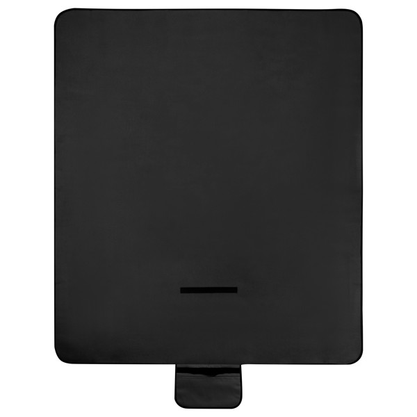 Salvie recycled plastic picnic blanket - Black