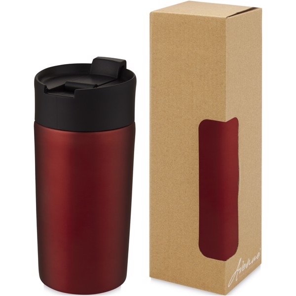 Jetta 330 ml copper vacuum insulated tumbler - Red