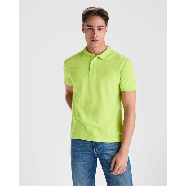 Pegaso Premium short sleeve men's polo - Garnet / 2XL