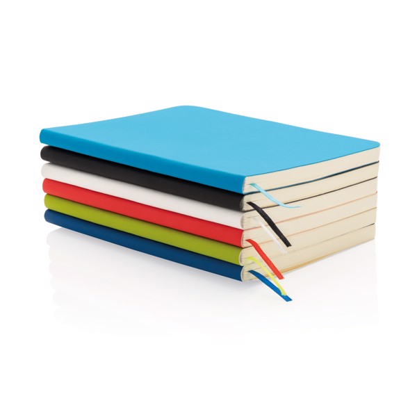 Standard flexible softcover notebook - White
