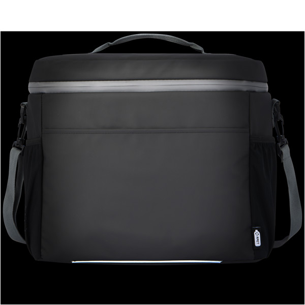 Aqua 20-can GRS recycled water resistant cooler bag 22L