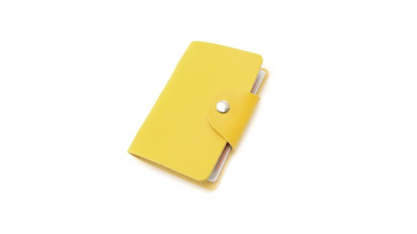 Card Holder Midel - Yellow