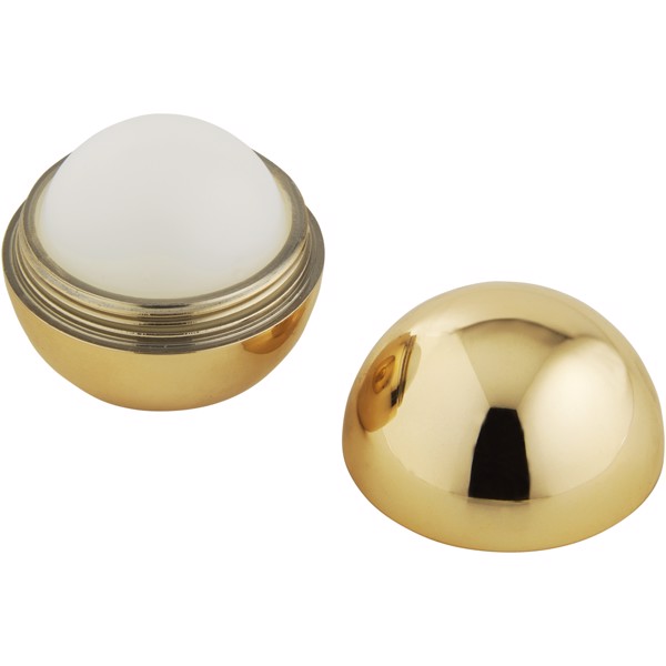 Rolli vanilla lip balm in metallic ball