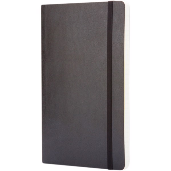 Moleskine Classic L soft cover notebook - squared - Black