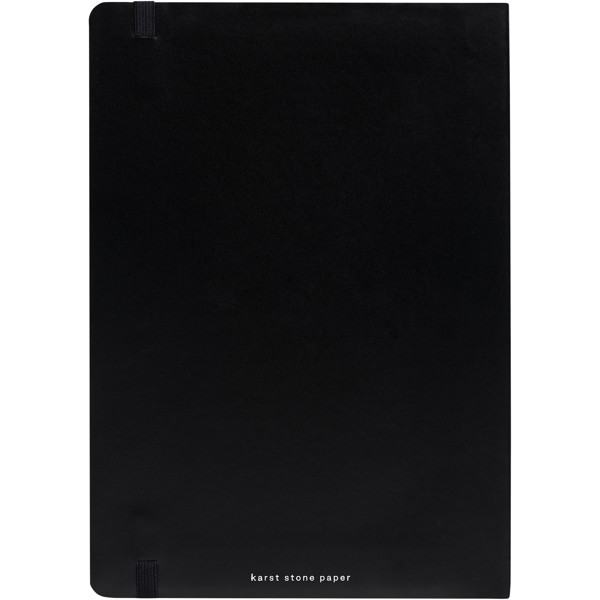 Karst® A5 softcover notebook - lined - Black
