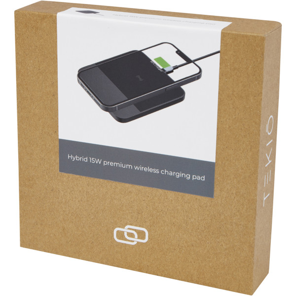 Hybrid 15W premium wireless charging pad