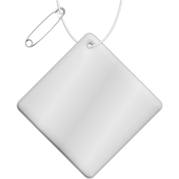 RFX™ H-09 diamond reflective PVC hanger small - White