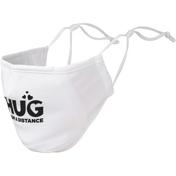 Laurel GRS recycled face mask - White