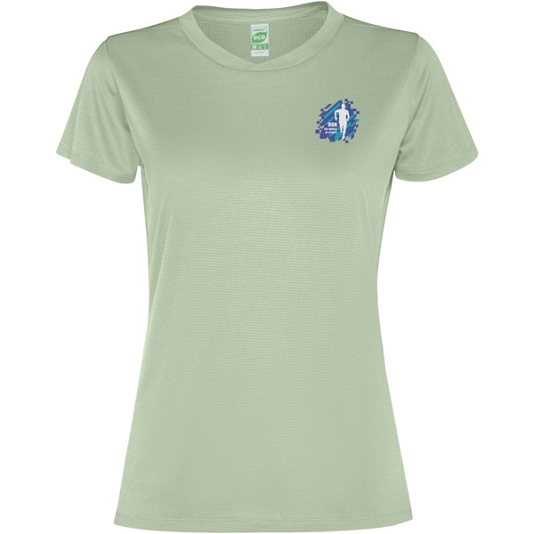 Slam short sleeve women's sports t-shirt - Mist Green / roly-XL