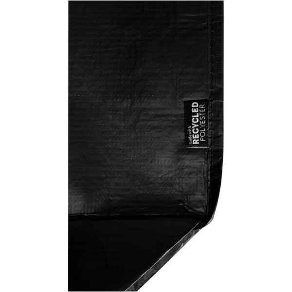 Duo GRS recycled double-laminated oversized tote bag 30L - Black