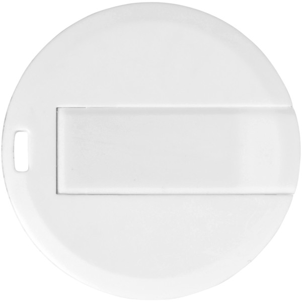 Round credit card - White / 1GB