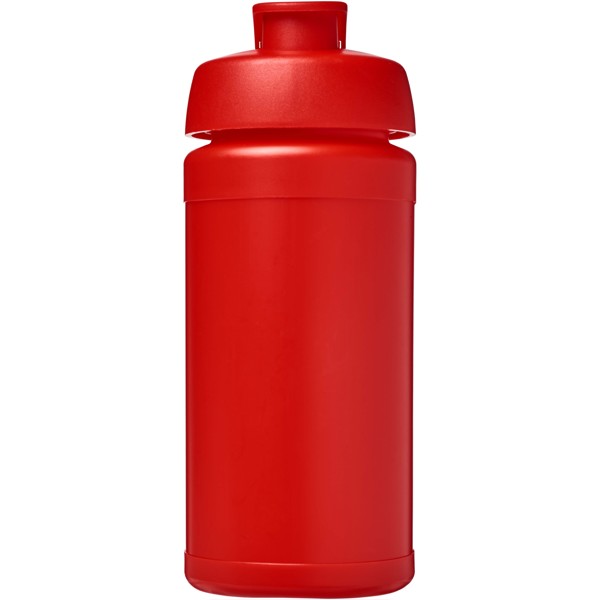 Baseline Rise 500 ml sport bottle with flip lid - Red / Red