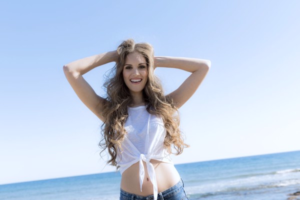 Women T-Shirt Slem - White / L