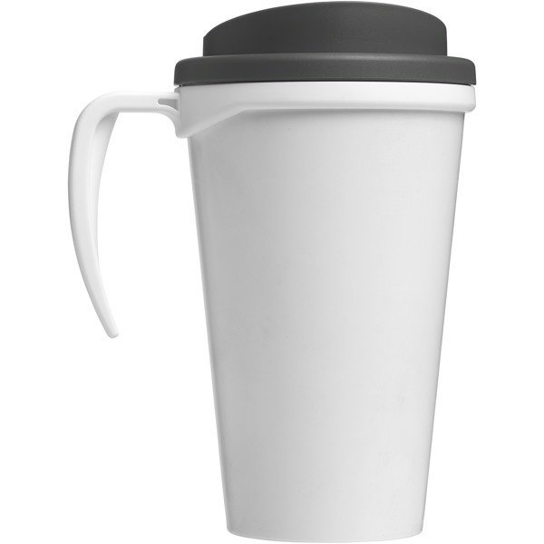 Brite-Americano® Vaso térmico grande de 350 ml - Blanco / Gris