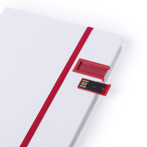 USB Notepad Boltuk - White