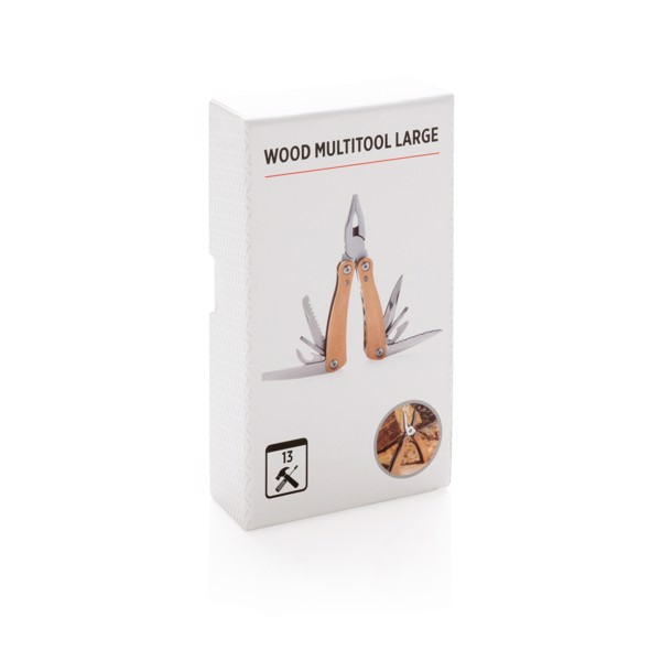 Dřevěný multifunkční nůž