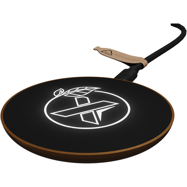 SCX.design W13 10W wooden wireless charging station - Brown