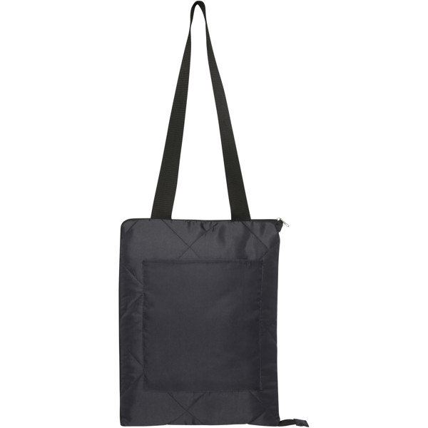 Clary GRS recycled polyester picnic blanket - Black