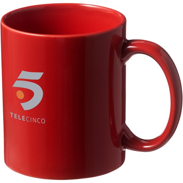 Santos 330 ml ceramic mug - Red
