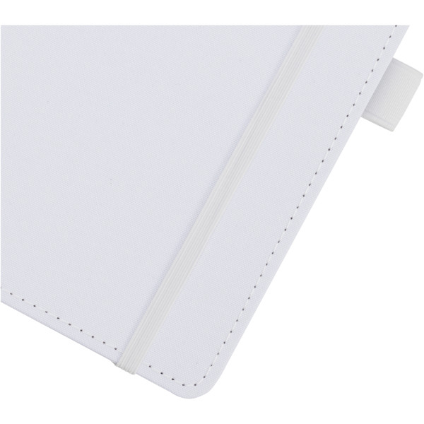 Thalaasa ocean-bound plastic hardcover notebook - White