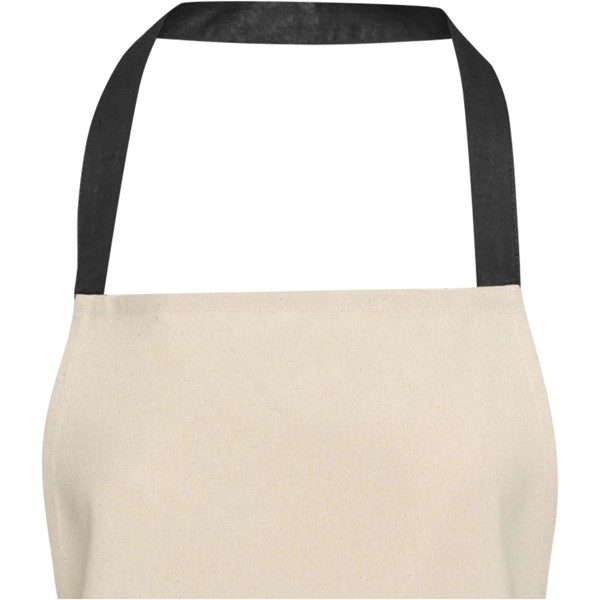 Nia 200 g/m² recycled cotton apron - Black