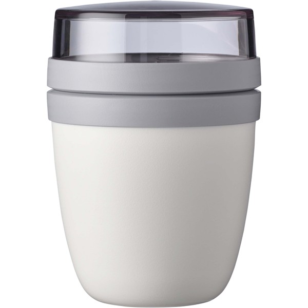Mepal Ellipse Mini 300+120 ml lunch pot - White