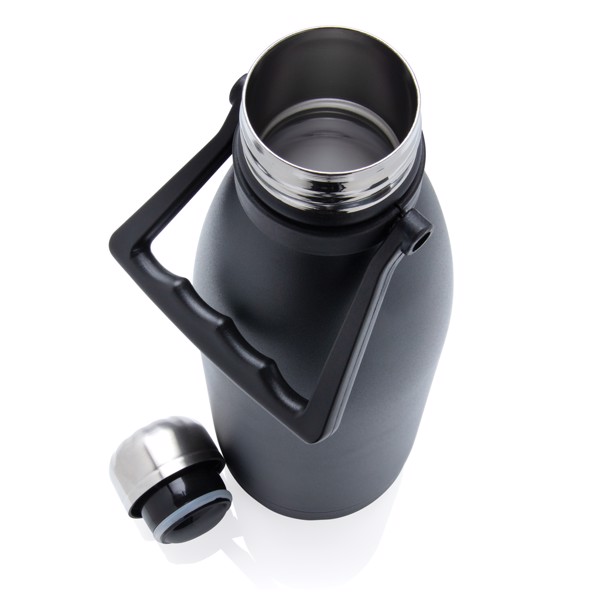 ​Large vacuum stainless steel bottle 1.5L - Black
