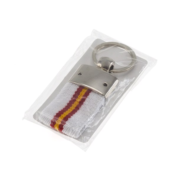 Keyring Vinger - White
