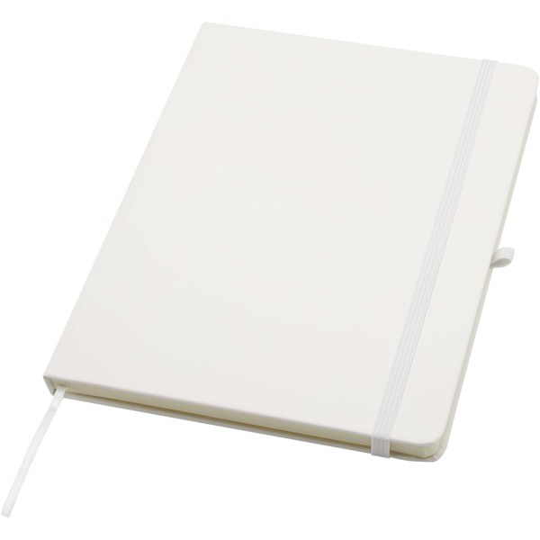 Spectrum Plus A5 hard cover notebook - White