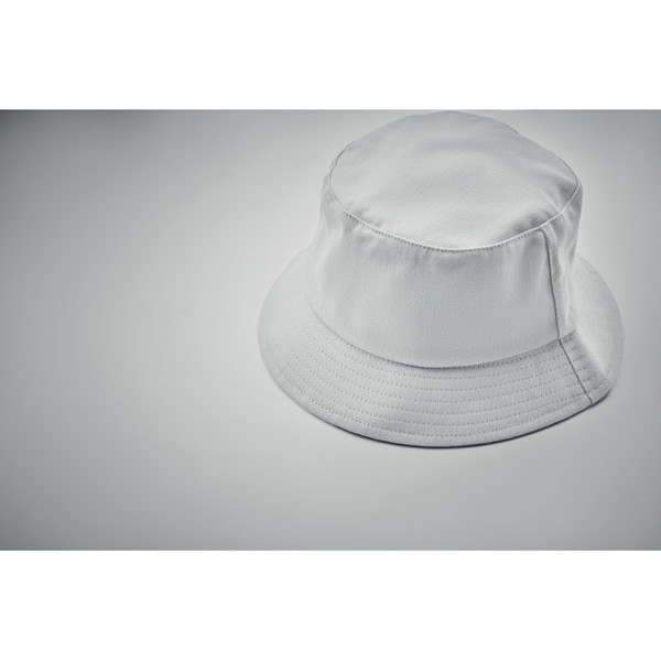 Brushed 260gr/m² cotton sunhat Monti - White