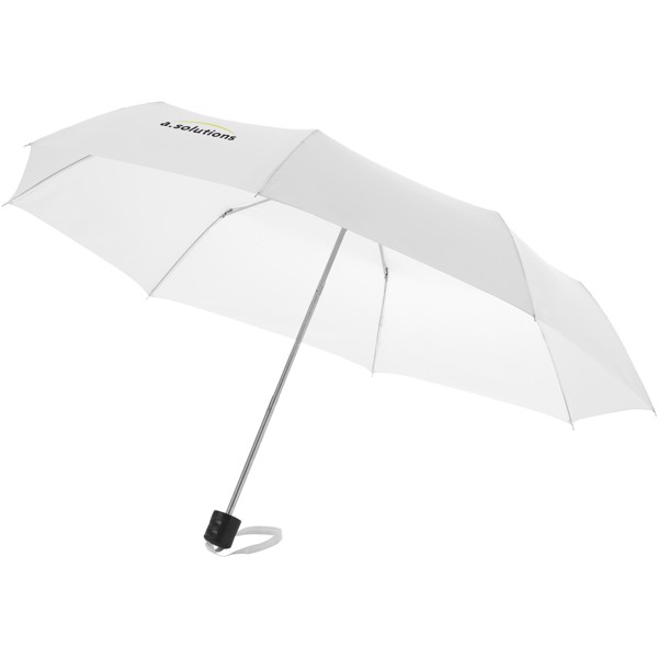 Ida 21.5\" foldable umbrella - White